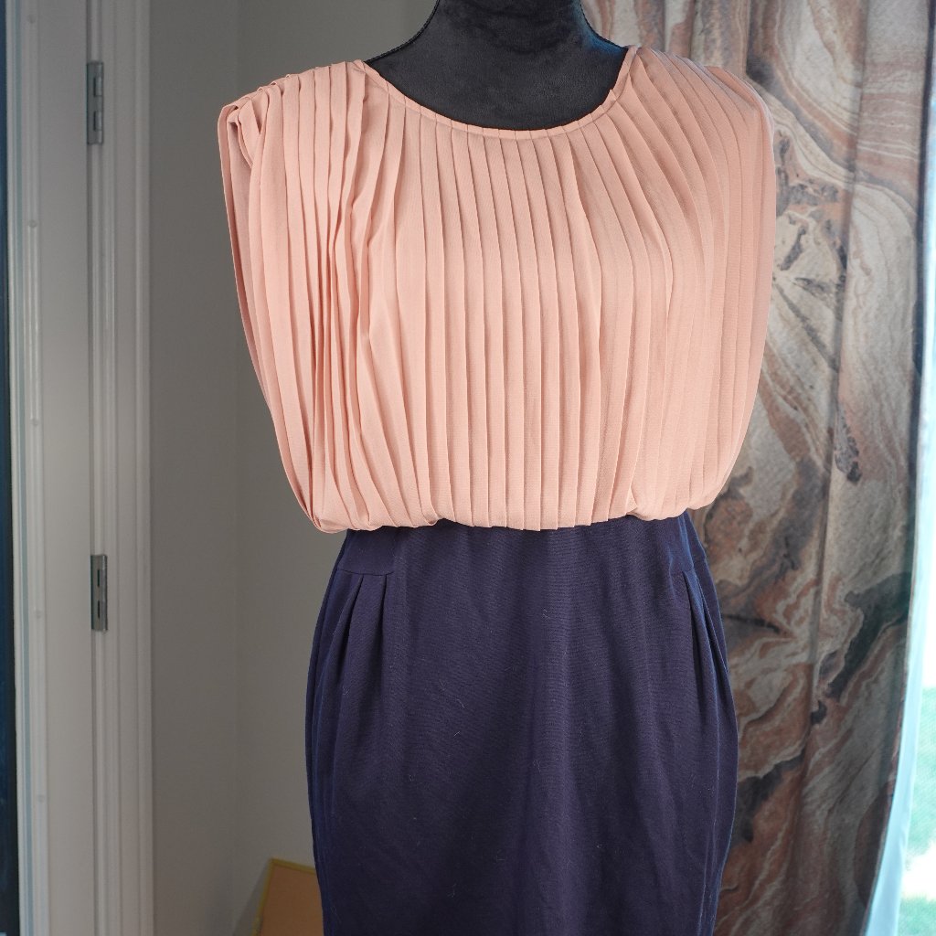 Colorblock Mini Dress